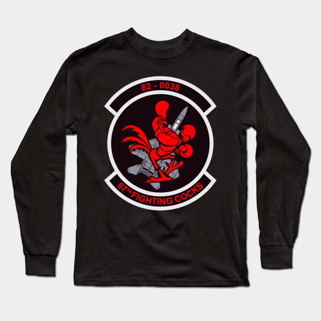 67th Fighter Squadron Long Sleeve T-Shirt by MBK